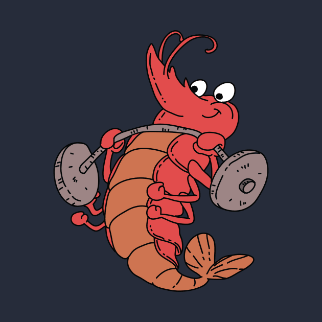 Weightlifting Shrimp by Freid