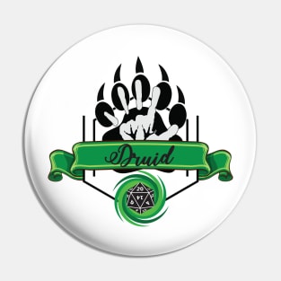 Druid Class Green Pin