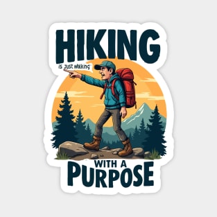 Hiking with Purpose Magnet