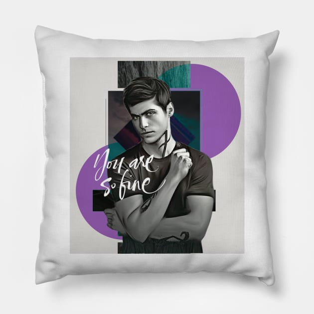 Alec Lightwood Pillow by Nastian