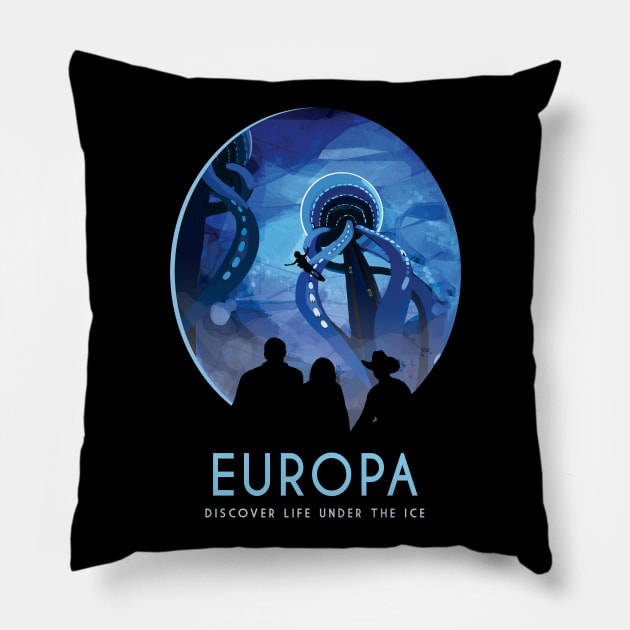 Europa Pillow by NorthWestDesigns