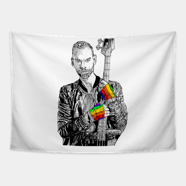 Stefan X Pride Tapestry by Commander Connor