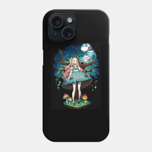 Alice in wonderland Phone Case