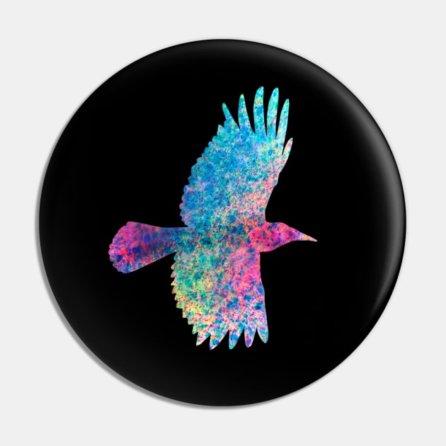 Color crow Pin by Bwiselizzy