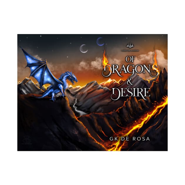 Dragon Landscape by GK DeRosa Swag Store 