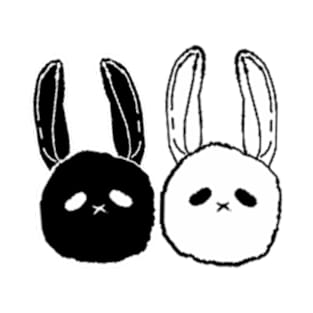 B&W Twin Buns T-Shirt