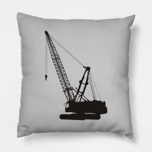 Construction Crane Pillow