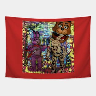 Five Nights at Freddy's FNAF Fan Art Tapestry