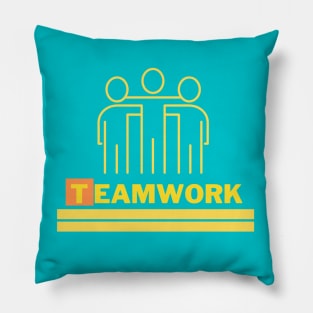 Teamwork Pillow