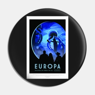 Europa, Travel Poster Pin