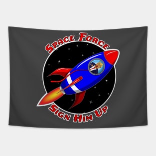 Space Force Tapestry