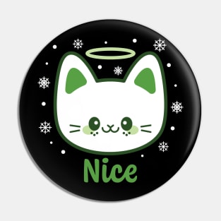 Nice Angel Cat Pin