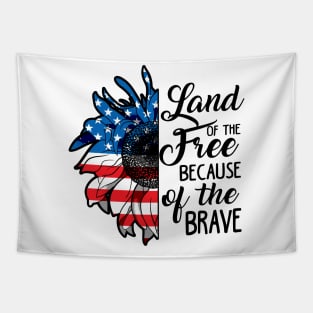 4th of July. Land of Free. Independence Day. Tapestry