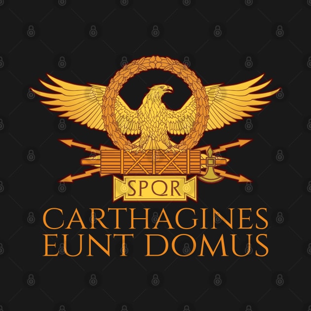 Latin Language Parody - Carthagines Eunt Domus - SPQR Rome by Styr Designs