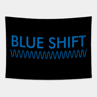 Blue Shift, Red Shift Physics, Astronomy Running Shirt Tapestry