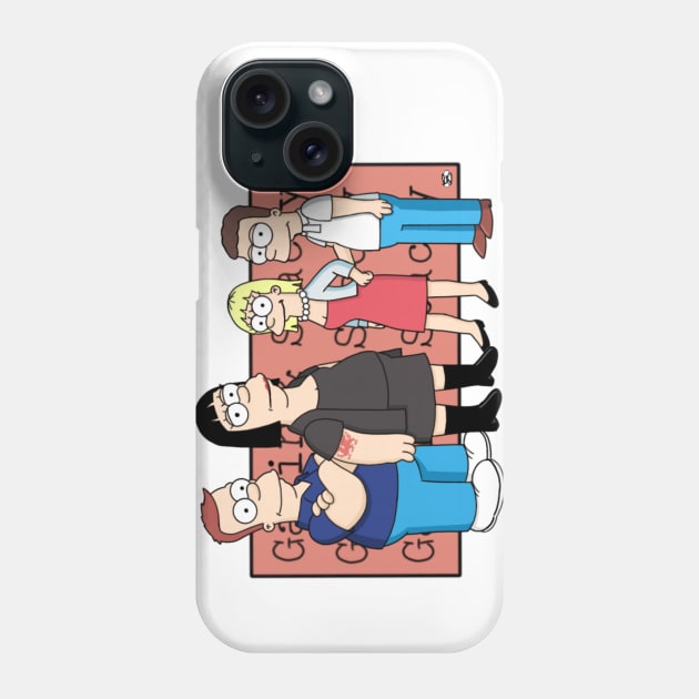 Gavin and Stacey Phone Case by GarryDeanArt