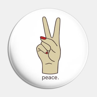 peace. Pin