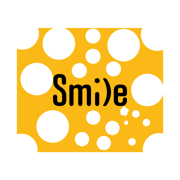 Smile typography by daghlashassan