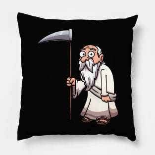 Father Time Pillow