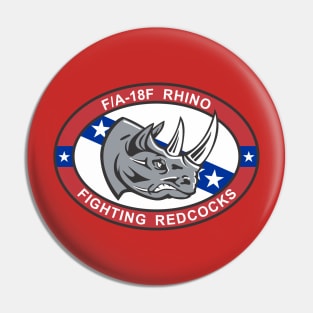 VFA-22 Fighting Redcocks - Rhino Pin