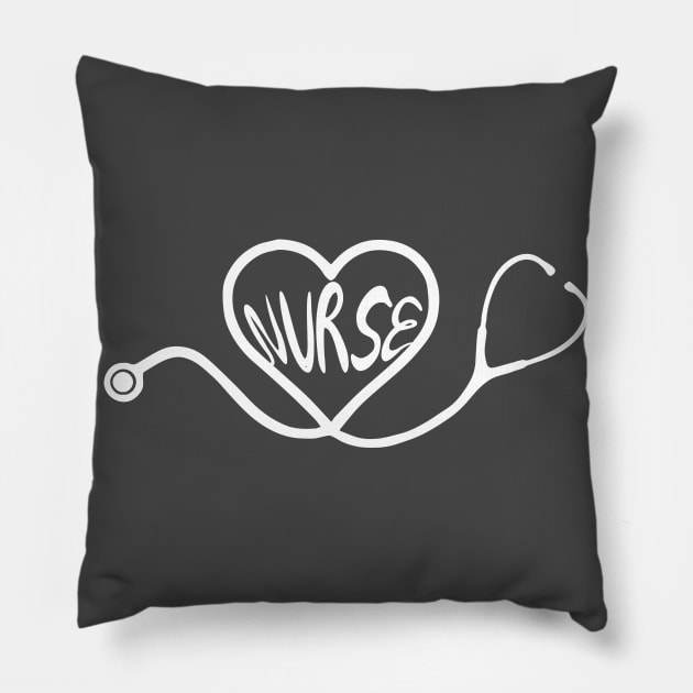 Funny Cute Nursing Gift - Cute Nurse Pillow by xoclothes