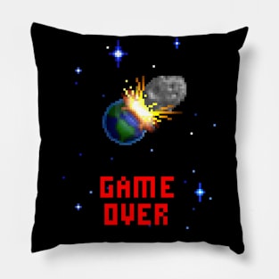 Extinction Event Game Over Pillow