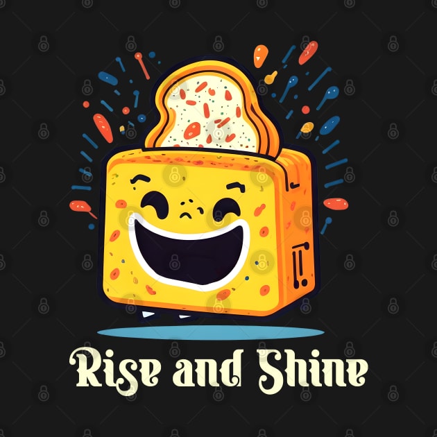 Rise and Shine | Funny Toster by T-shirt US