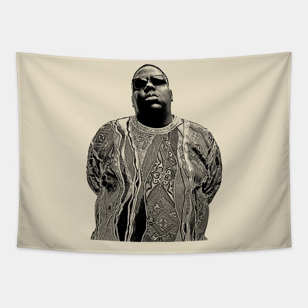 Notorious Big || Classic Vintage Tapestry by idontwannawait