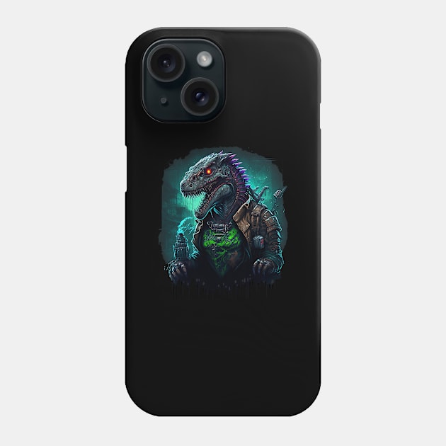 Dinosaur 1 Phone Case by Farand Studio