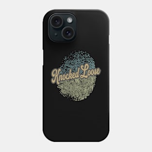 Knocked Loose Fingerprint Phone Case