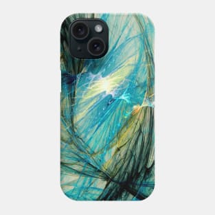 Blue Phoenix Phone Case