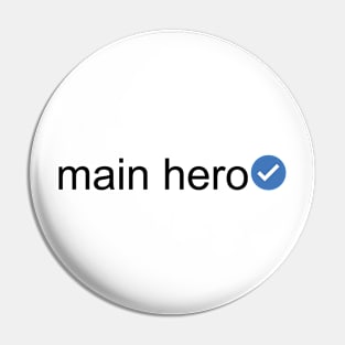 Verified Main Hero (Black Text) Pin