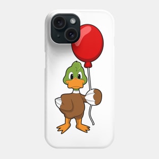 Duck with Balloon Phone Case