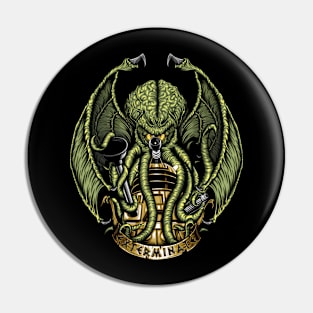 Cthulhu Exterminates Pin