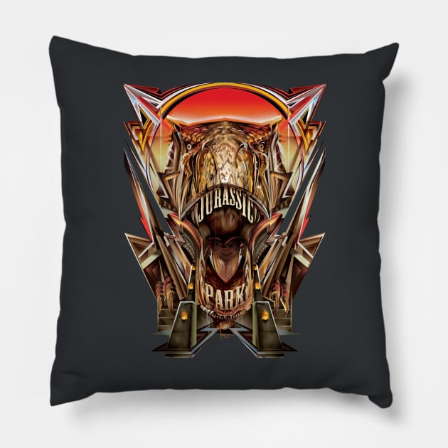 Jurassic park Pillow by mexifunk