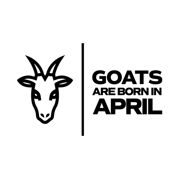 GOATs are born in April by InTrendSick