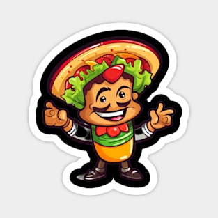 kawaii Taco T-Shirt cute potatofood funny Magnet