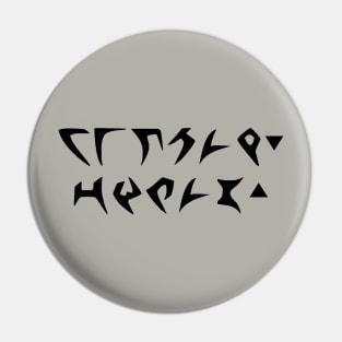 Thanks, I Hate It (Klingon) Pin