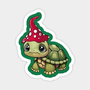 Tortoise Mushie Magnet