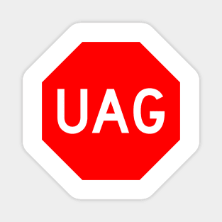 Stop Codon Sign RNA UAG Magnet