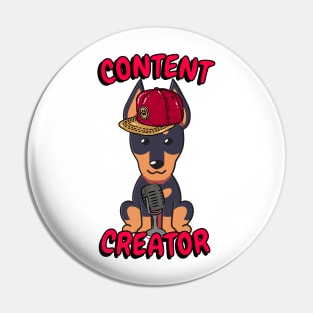 Cute guard dog is a content creator Pin