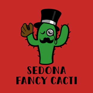 Sedona Fancy Cacti - Minorest League Baseball T-Shirt