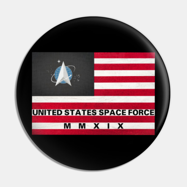Us Space Force Flag New Usa Space Force Flag Space Force Flag Pin Teepublic