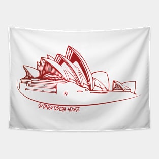 Sydney opera house Tapestry