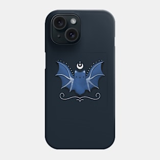 Bat Under the Moon Phone Case