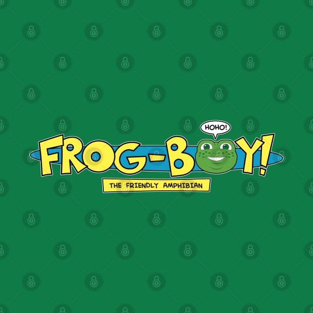 Frog-Boy logo w/ yellow lettering by Hyperbolic_Fabrications