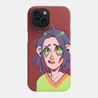 Astonished boy Phone Case