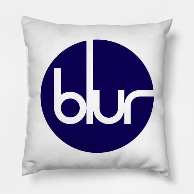 blur Pillow by Indie Pop