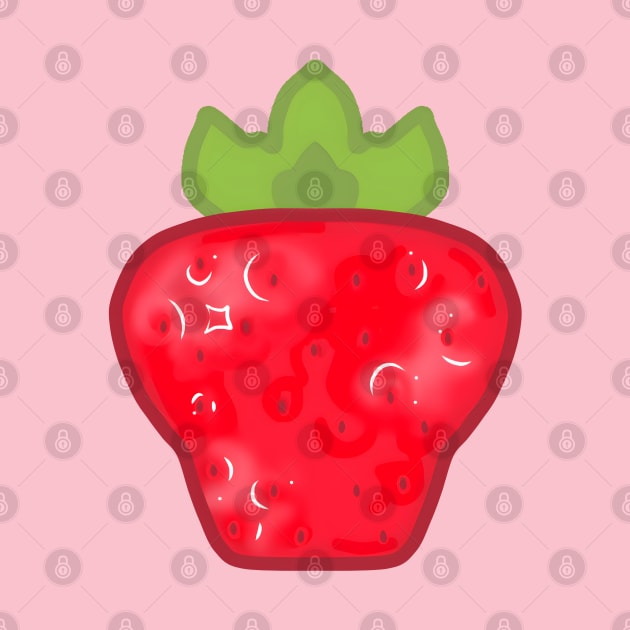 Cute Strawberry by azura-lubov