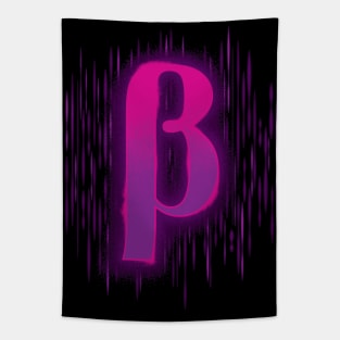 Greek Beta - Pinky Purple Tapestry